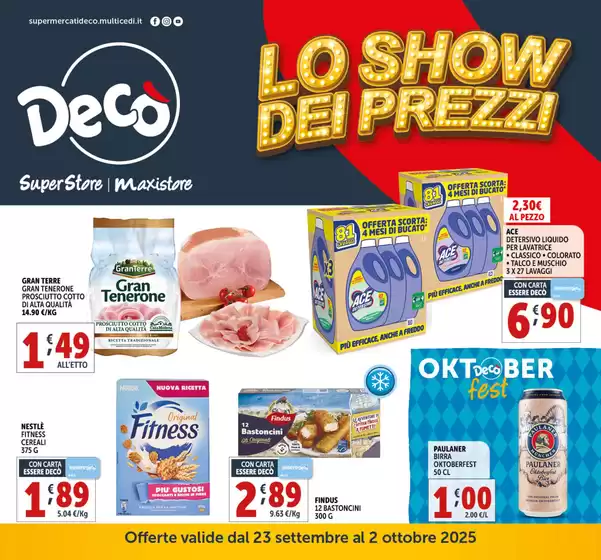 Lo show dei prezzi 