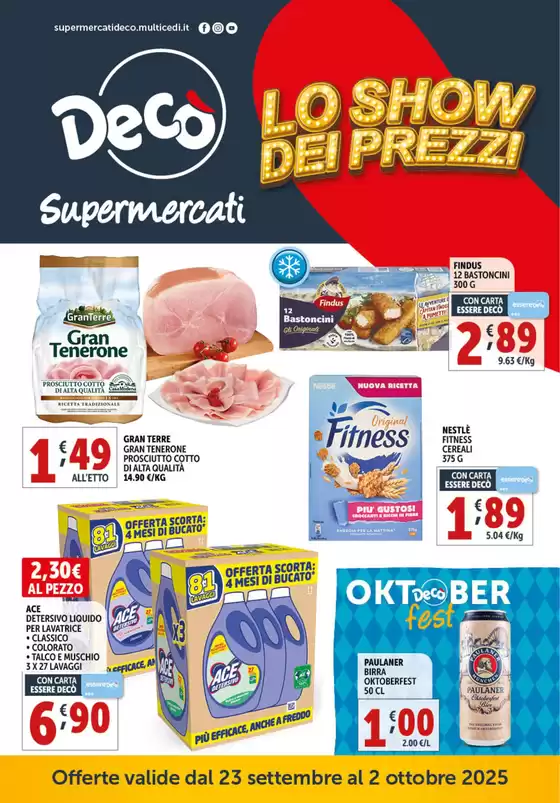 Lo show dei prezzi 