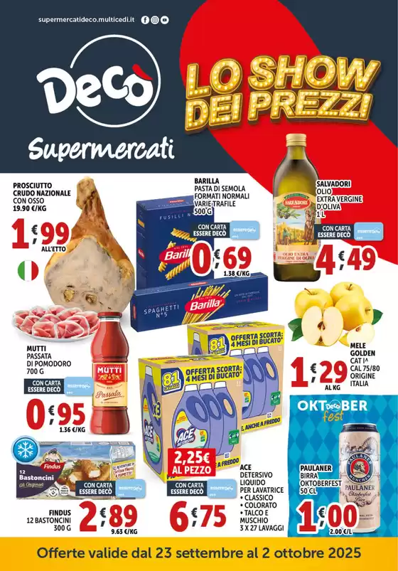 Lo show dei prezzi 
