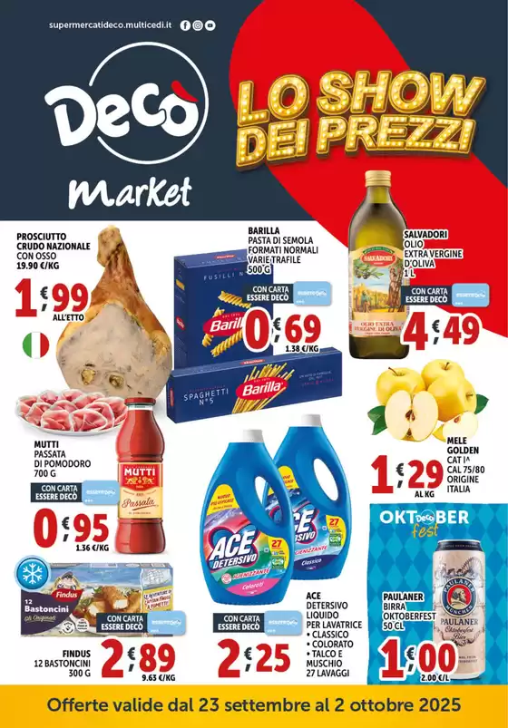 Lo show dei prezzi 