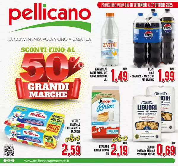 Sconti fino al 50%