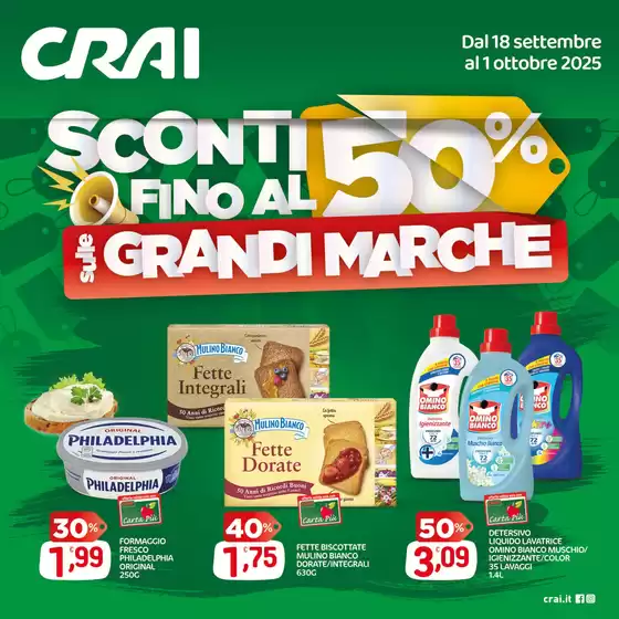 Sconti fino al 50%