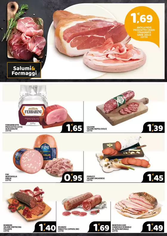 Ripartono le offerte