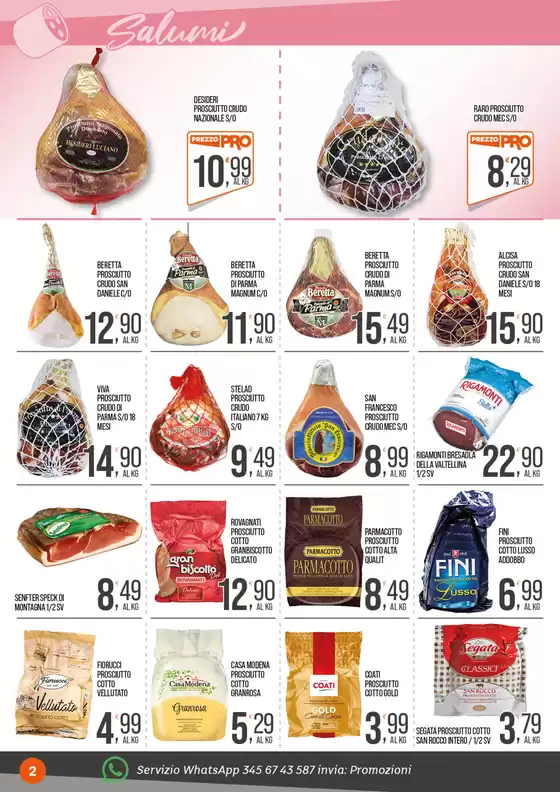 Offerte valide dal 22 Settembre al 5 Ottobre 2025