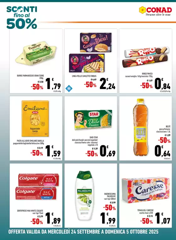 Sconti fino al 50%