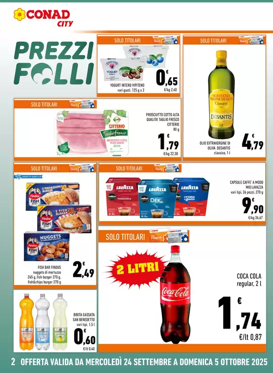 PREZZI FOLLI
