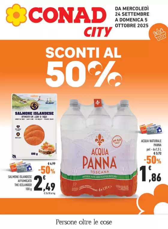 Sconti al 50%