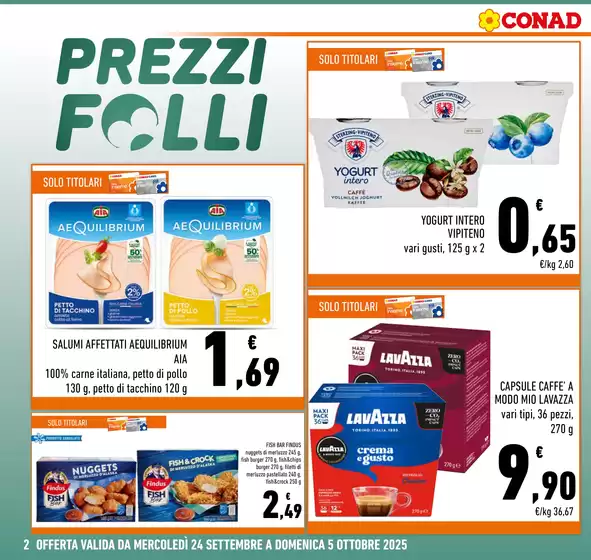 PREZZI FOLLI