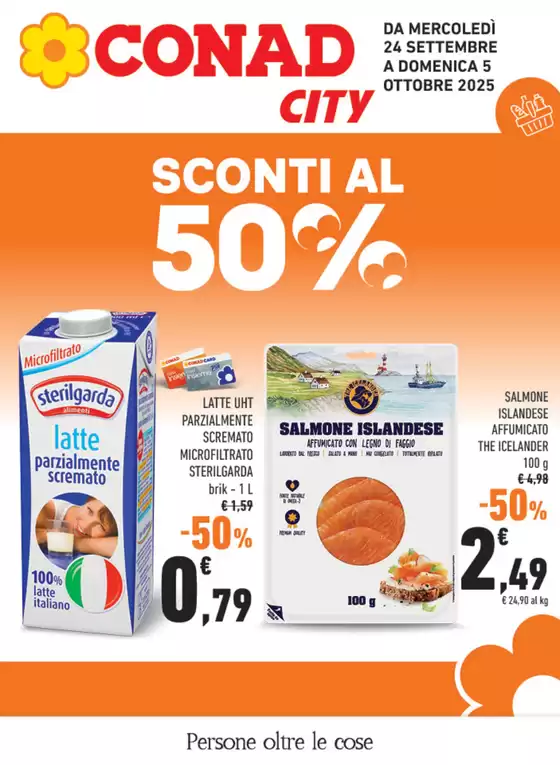 Sconti al 50%
