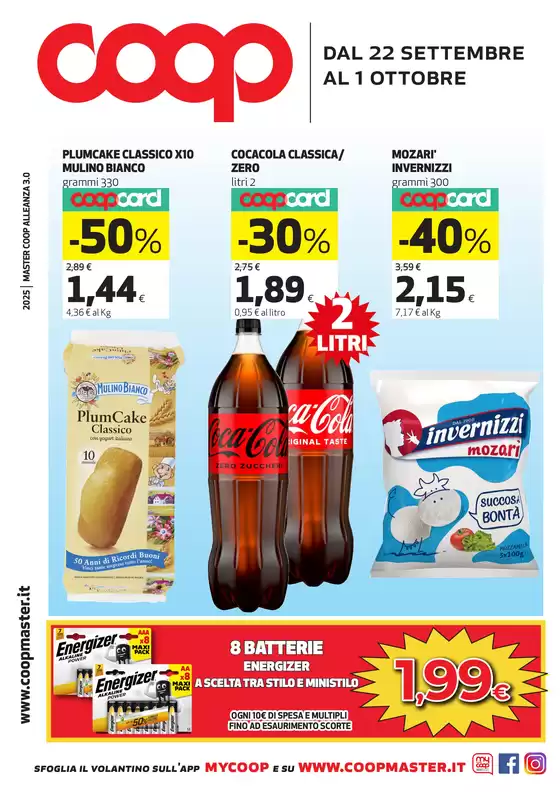 Volantino Coop | dal 22 SETTEMBRE AL 1 ottobre | 2025-09-22T00:00:00.000Z - 2025-10-01T00:00:00.000Z