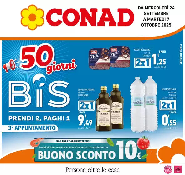 50 giorni BIS