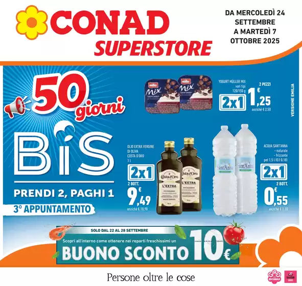 50 giorni BIS