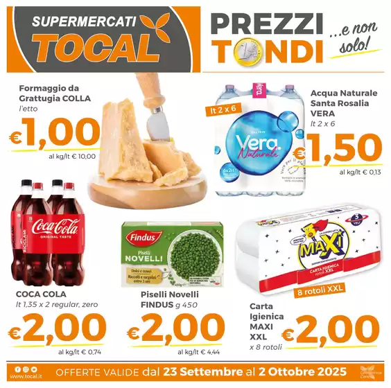 Prezzi tondi