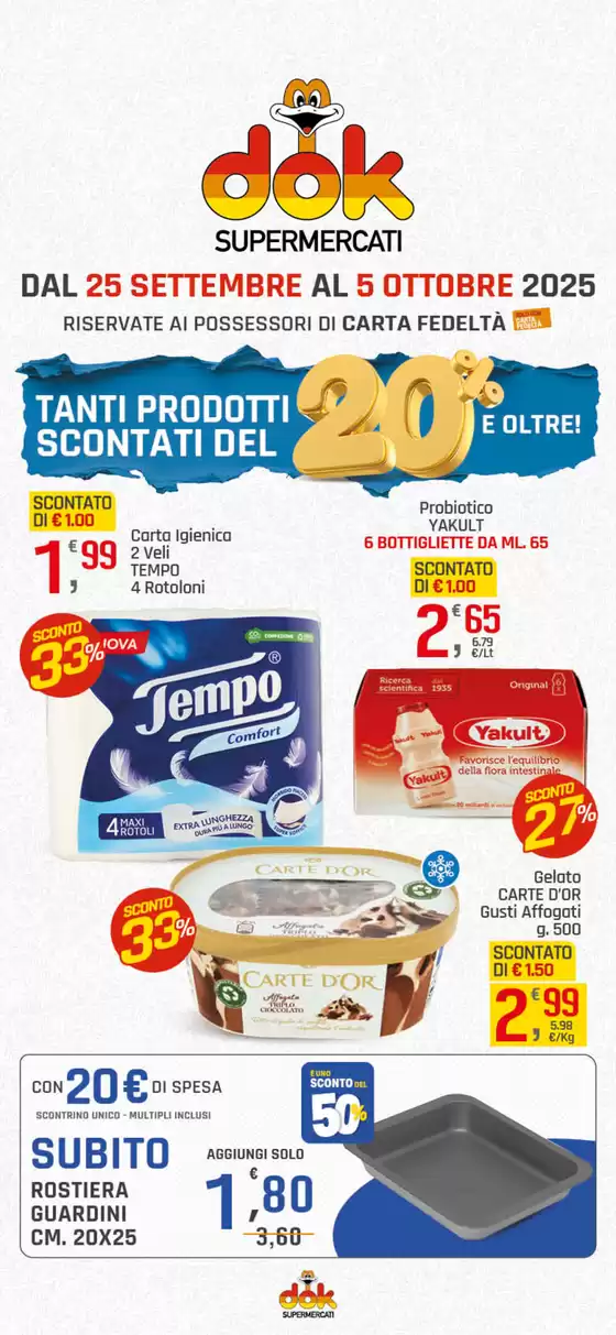 TANTI PRODOTTI SCONTATI DEL 20%