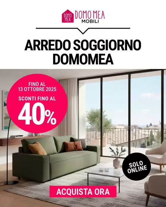 Arredo soggiorno domomea
