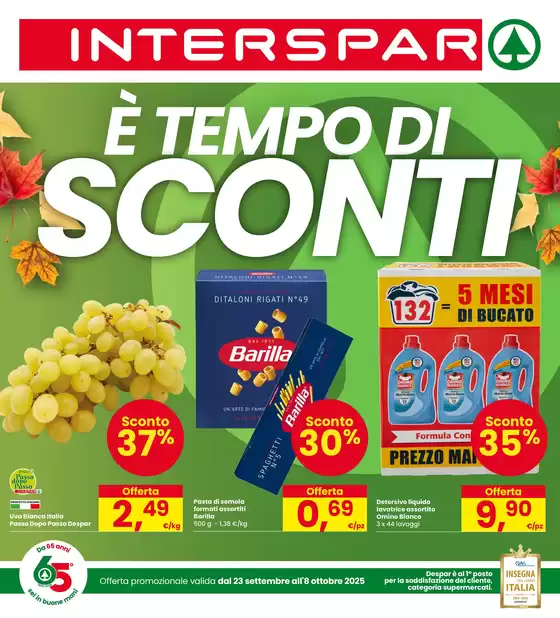E tempo di sconti
