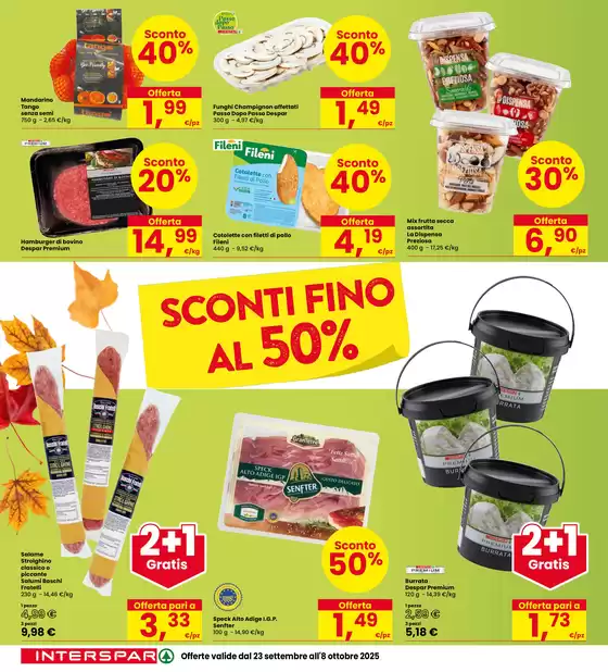 E tempo di sconti