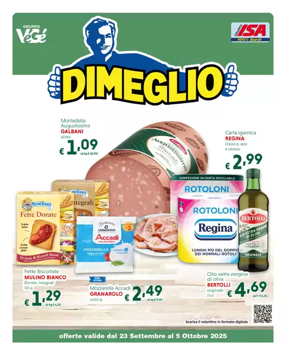 Offerte valide dal 23 Settembre al 5 Ottobre 2025