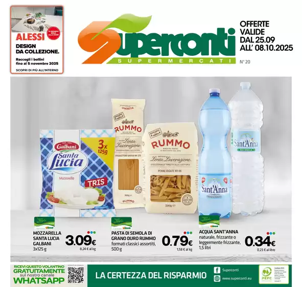 OFFERTE VALIDE DAL 25.09 ALL’ 08.10.2025 