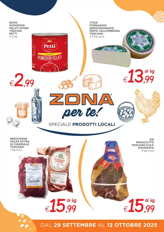 Zona per te! Speciale prodotti locali