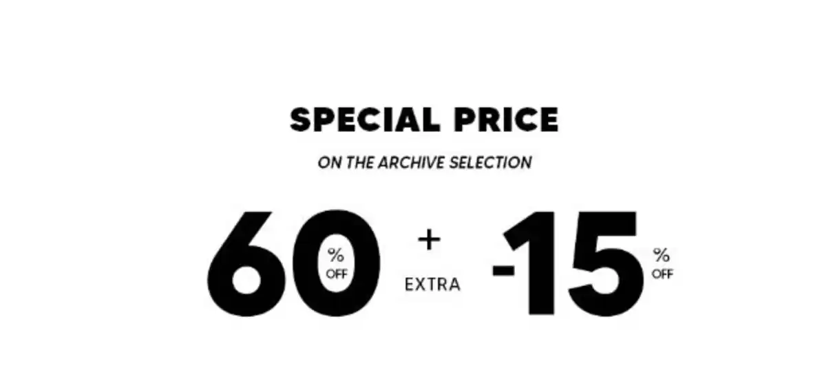 Special price