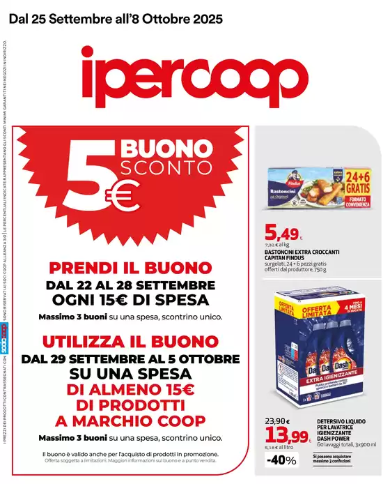 Volantino Ipercoop a Clusone | Dal 25 Settembre all’8 Ottobre 2025 | 2025-09-25T00:00:00.000Z - 2025-10-08T00:00:00.000Z