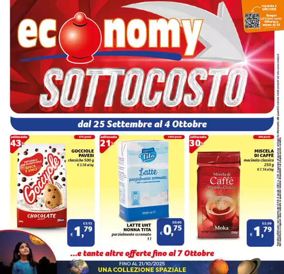 Volantino Economy a Merano | Sottocosto | 2025-09-25T00:00:00.000Z - 2025-10-07T00:00:00.000Z