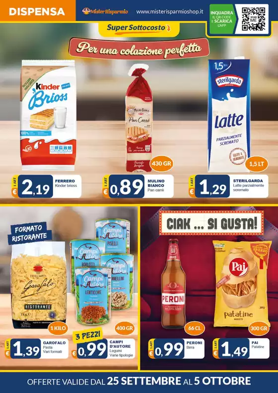 Il Risparmio è sérvito!