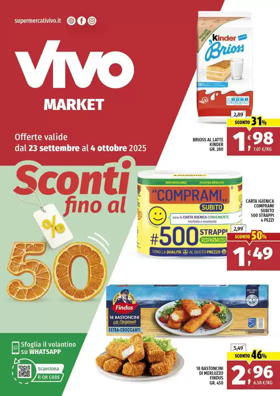 Sconti fino al 50%