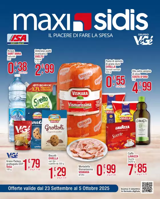 Offerte valide dal 23 settembre al 5 ottobre