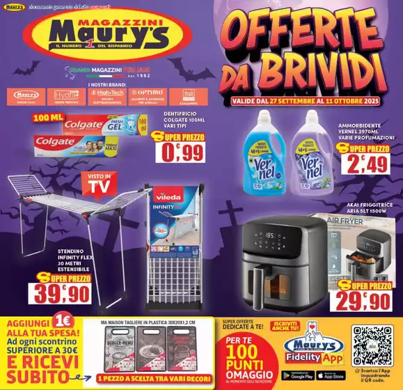 Offerte da brividi