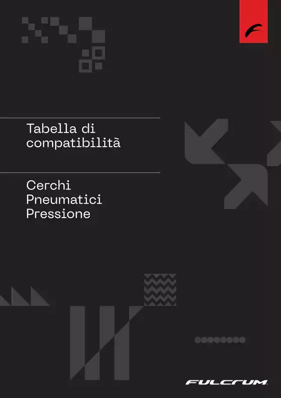 Tabella di compatibilità Cerchi - Pneumatici – Pressione