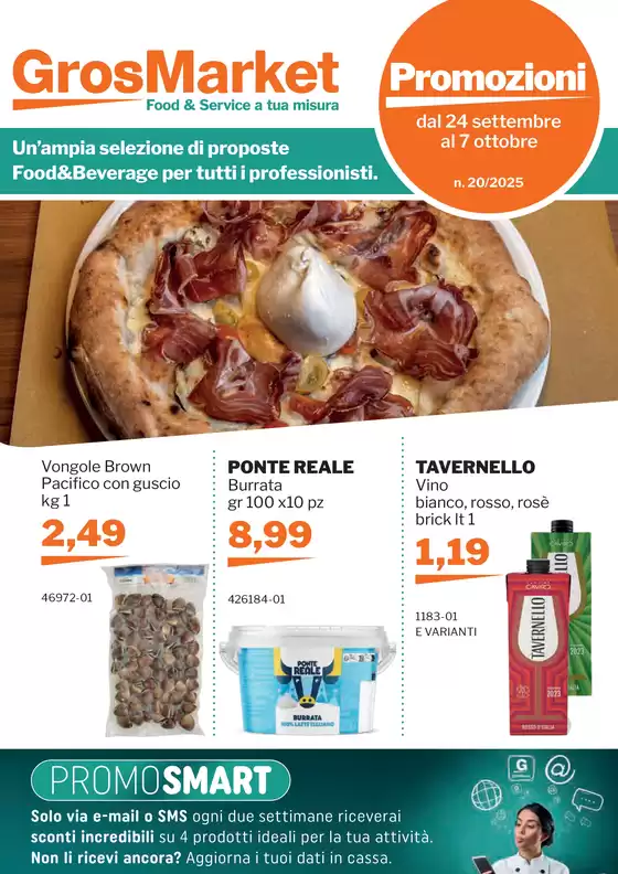 Dal 24 settembre al 7 ottobre