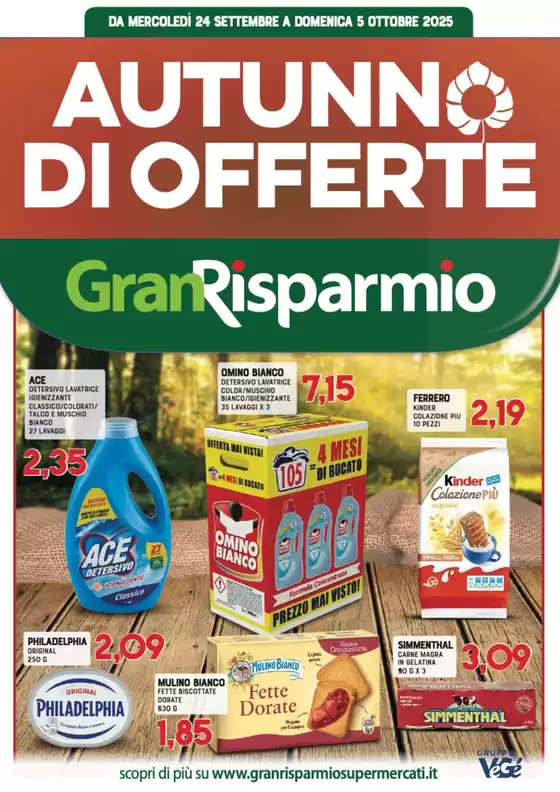 Autunno di offerte