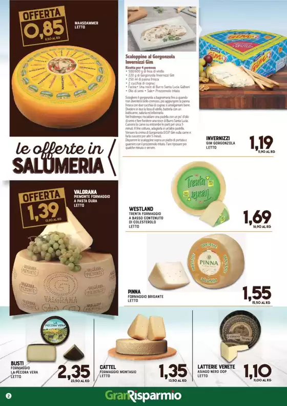 Autunno di offerte