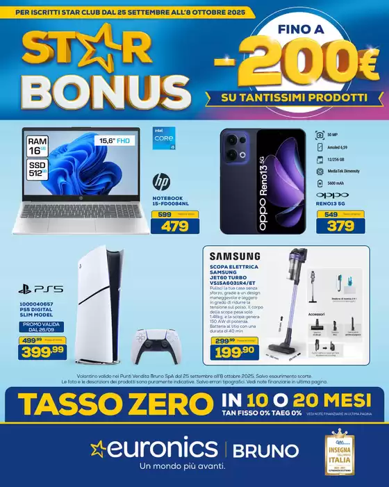 Star Bonus - Tasso Zero
