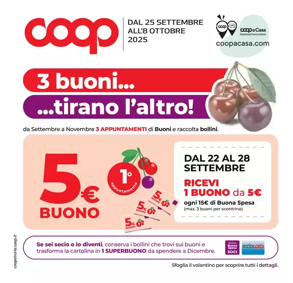 Volantino Coop | DAL 25 SETTEMBRE ALL’8 OTTOBRE 2025 | 2025-09-25T00:00:00.000Z - 2025-10-08T00:00:00.000Z