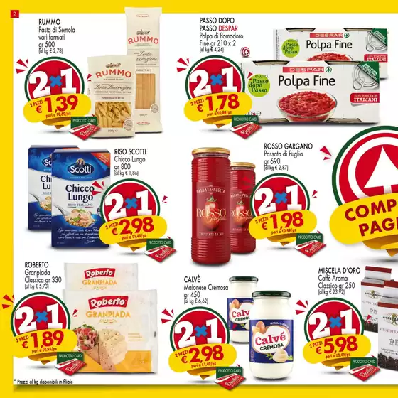 2x1 compri 2 paghi 1