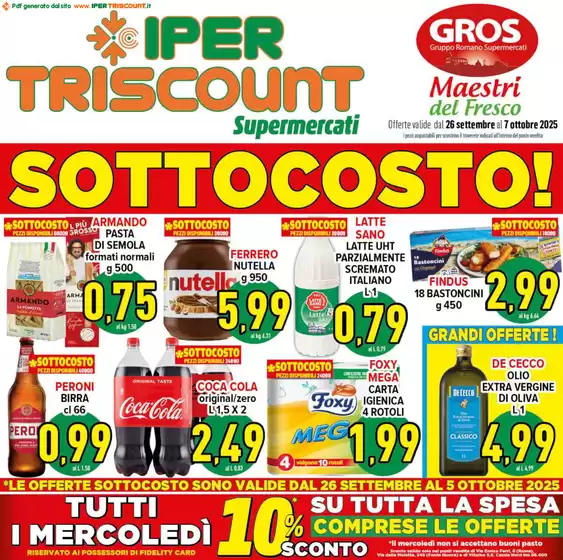 Sottocosto