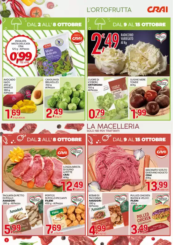 Sottocosto freschi 