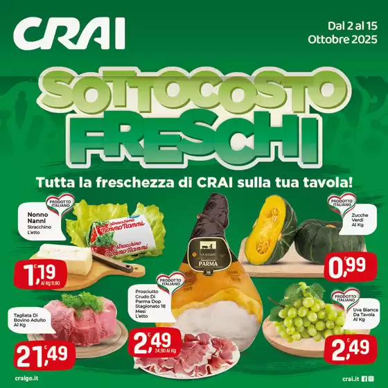 Sottocosto freschi 