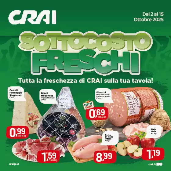 Sottocosto freschi