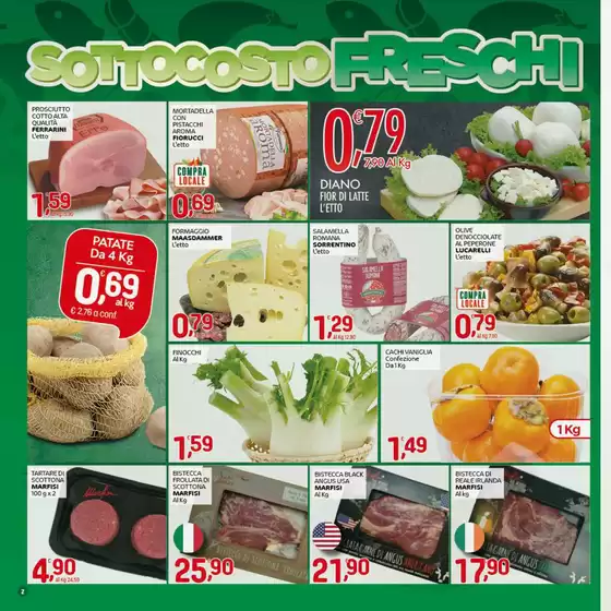 Sottocosto freschi