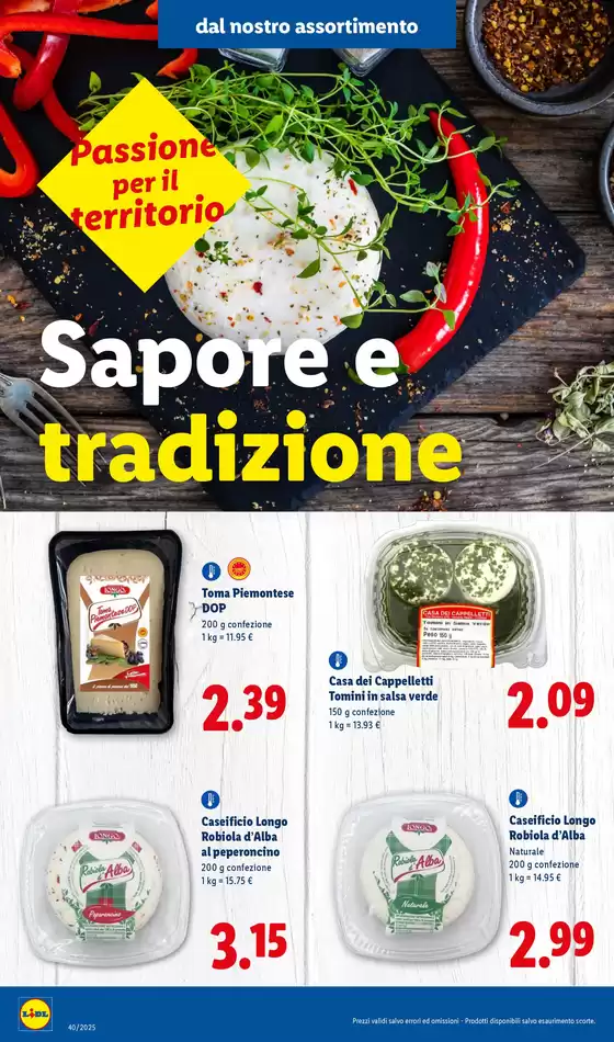 Passione per il territorio