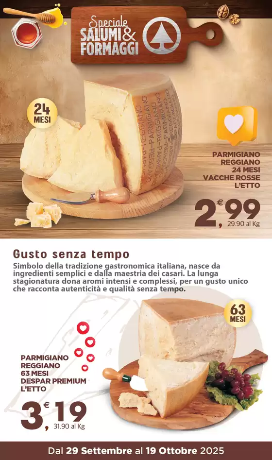 Dal 29 settembre al 19 ottobre 2025