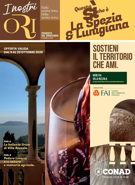 Volantino Conad a Massarosa | Questa si che e La Spezia & Lunigiana | 2025-10-09T00:00:00.000Z - 2025-10-22T00:00:00.000Z