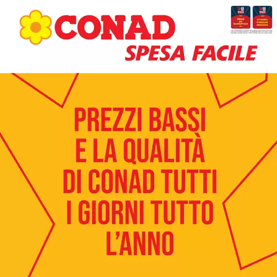 Volantino Spesa Facile a Marina di Ardea | Prezzi bassi e la qualità di conad tutti i giorni tutto l'anno | 2025-10-01T00:00:00.000Z - 2025-10-31T00:00:00.000Z