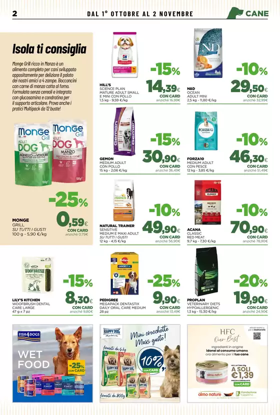 UN MESE DI SCONTI