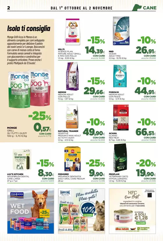 UN MESE DI SCONTI
