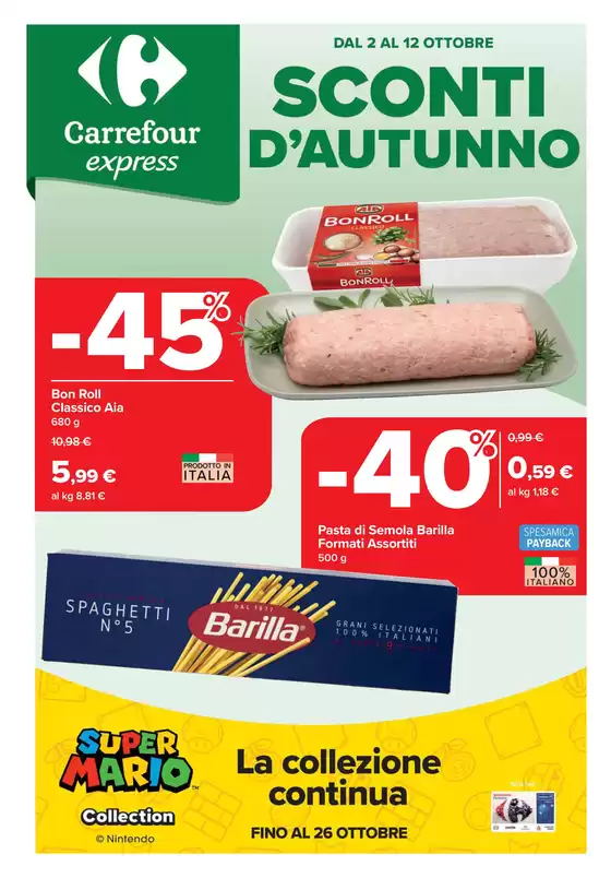 Sconti d'autunno